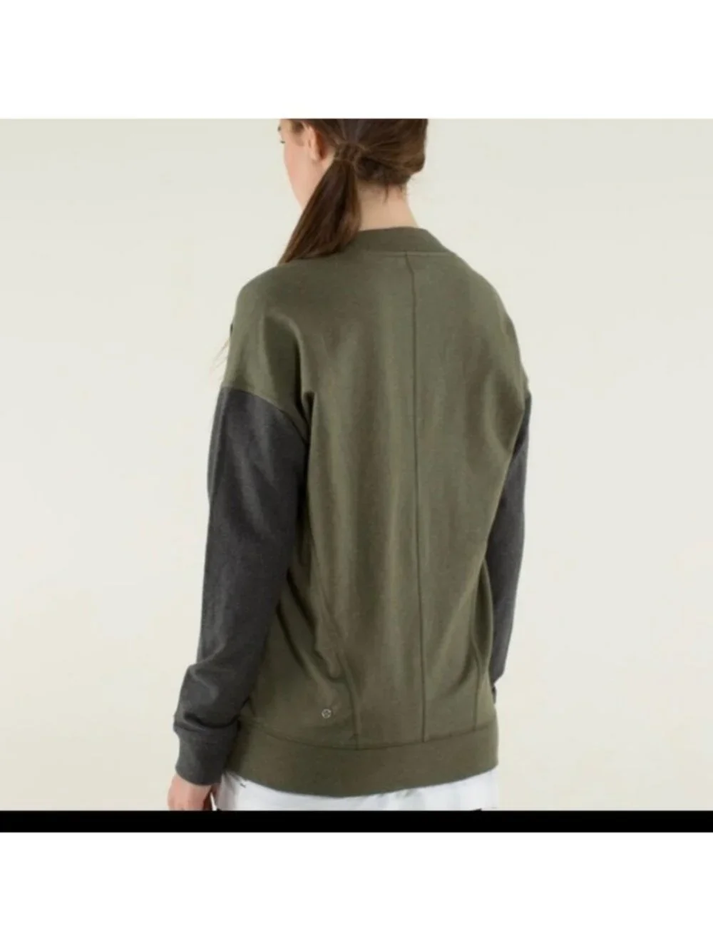 Lululemon Mula Bundle Wrap Heathered Fatigue Green / Heathered Dark Grey
